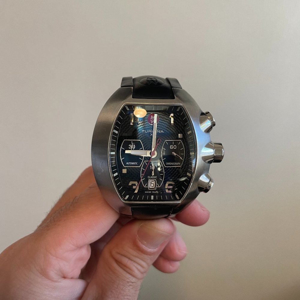 Michele Turbina XL Men's Watch